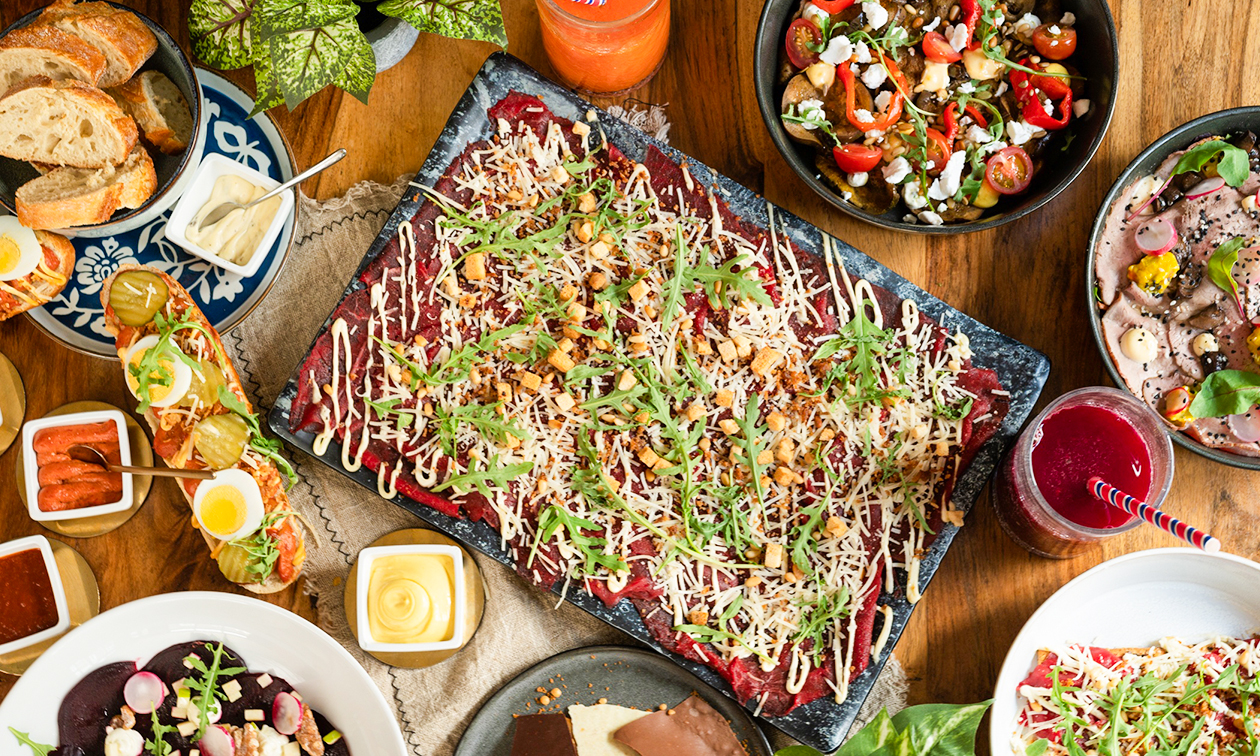 Carpaccio naar keuze bij De Carpacciobar Carpaccio naar keuze bij De Carpacciobar