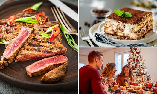 Bezorgen: 3-gangen kerstdiner bij De Culinaire Traiteur