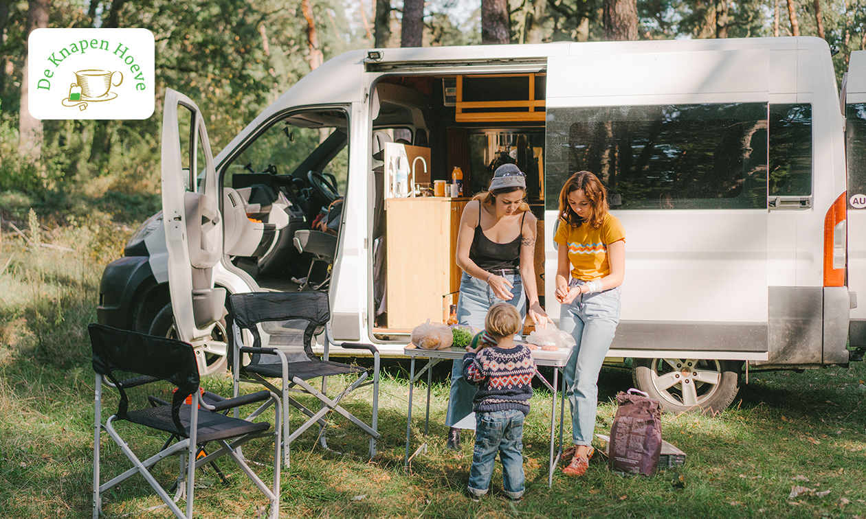 1, 2, 3 of 4 nachten kamperen bij De Knapenhoeve