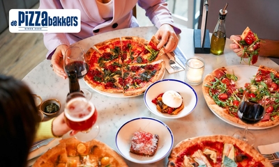 (Luxe) Italiaans 3-gangen keuzediner bij De Pizzabakkers Apeldoorn