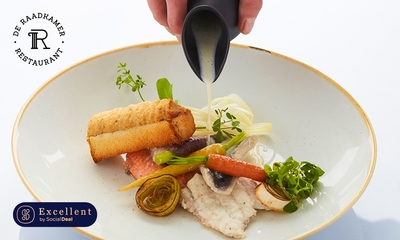 Gastronomisch 4-gangendiner of -lunch + amuse bij De Raadkamer in hartje Gent
