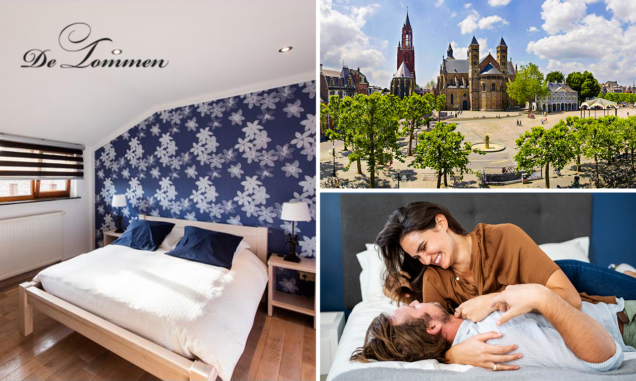 2 overnachtingen + ontbijt + cava voor 2 in Limburg