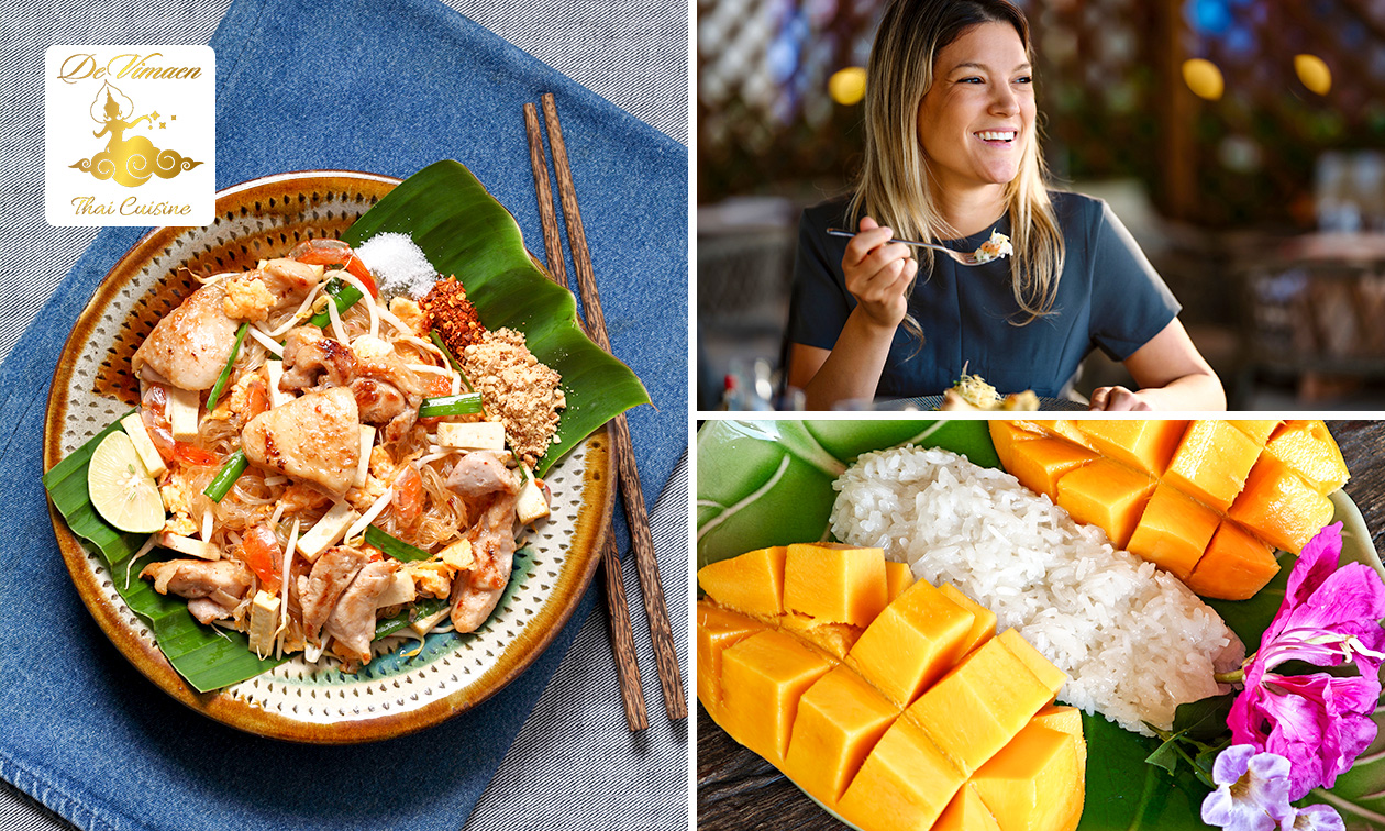 Thaise 3-gangen afhaalbox bij De Vimaen Thai Cuisine
