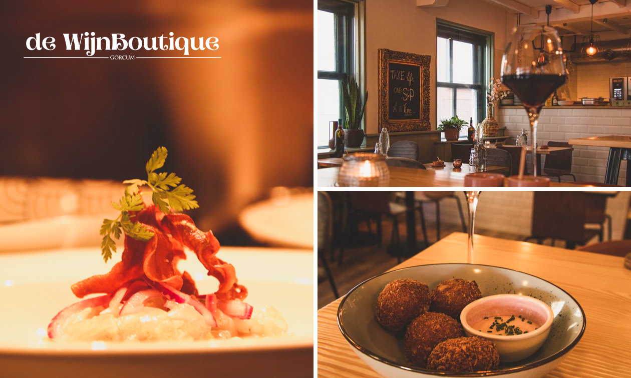 3-gangenlunch van de chef bij de WijnBoutique Gorcum 3-gangenlunch van de chef bij de WijnBoutique Gorcum