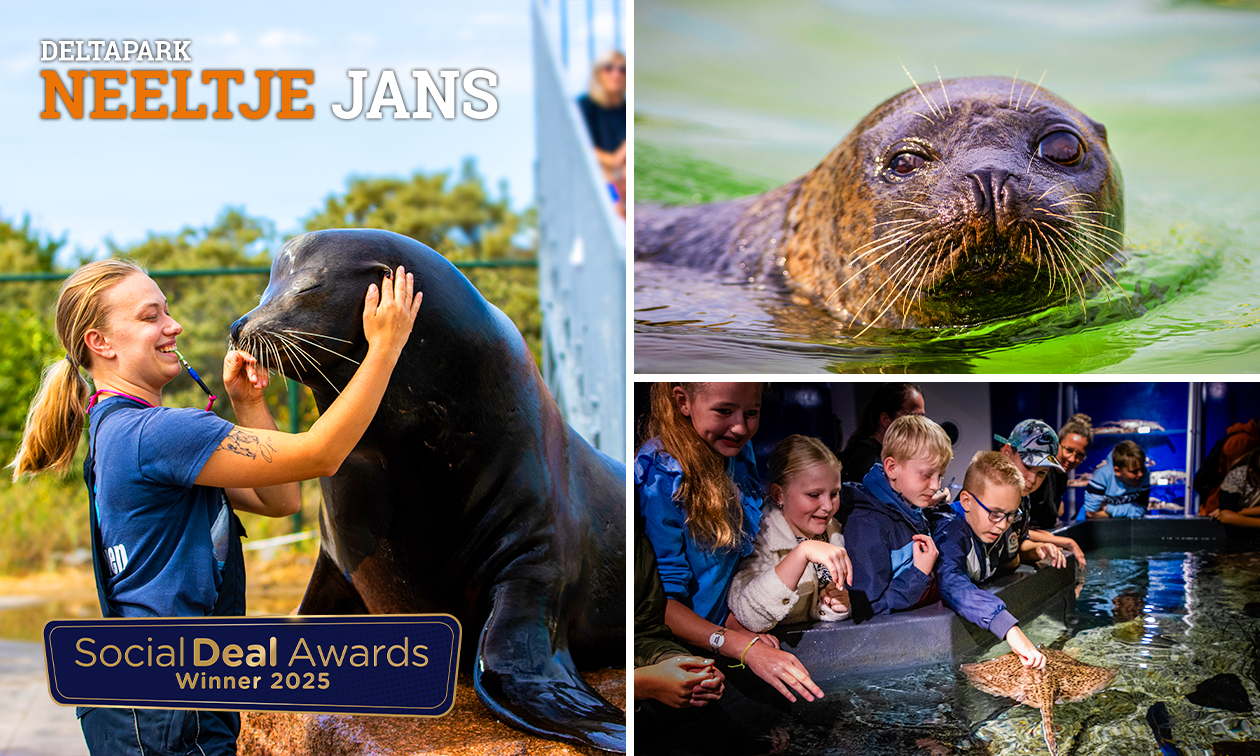 Entreeticket voor Deltapark Neeltje Jans