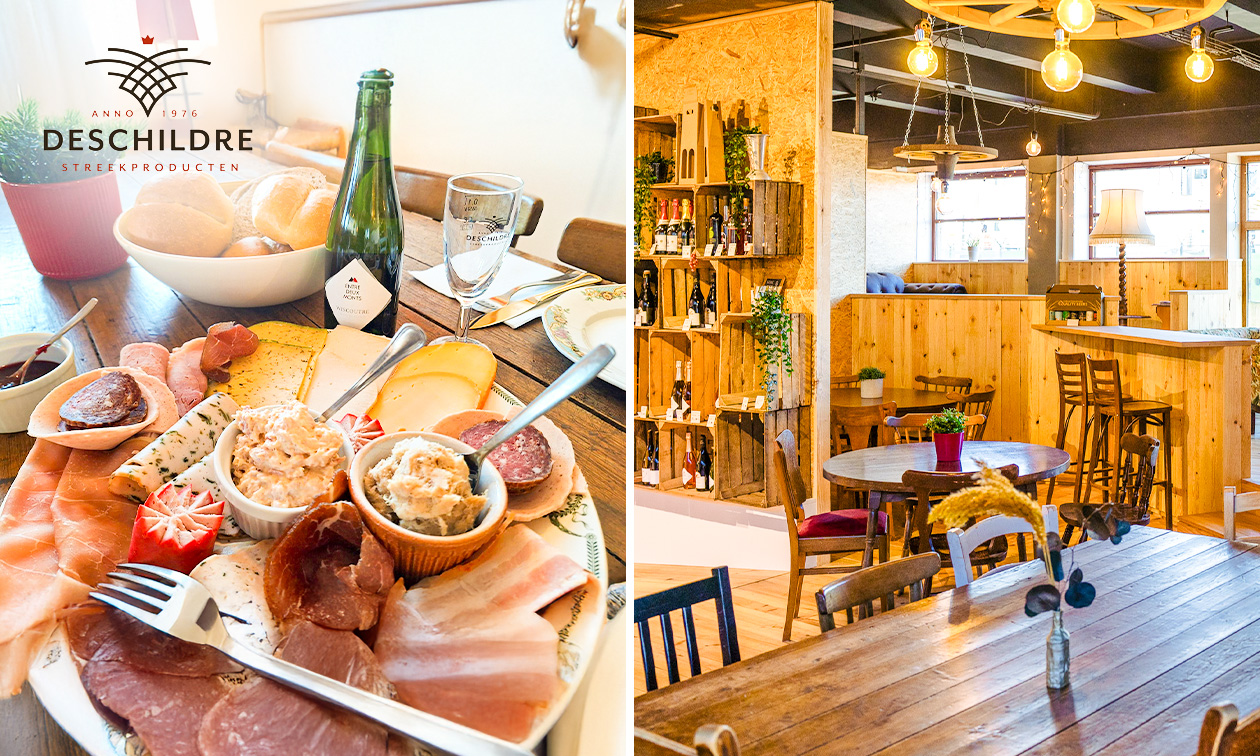 Luxe ontbijt incl. koffie/thee + glas wijn + wandelkaart