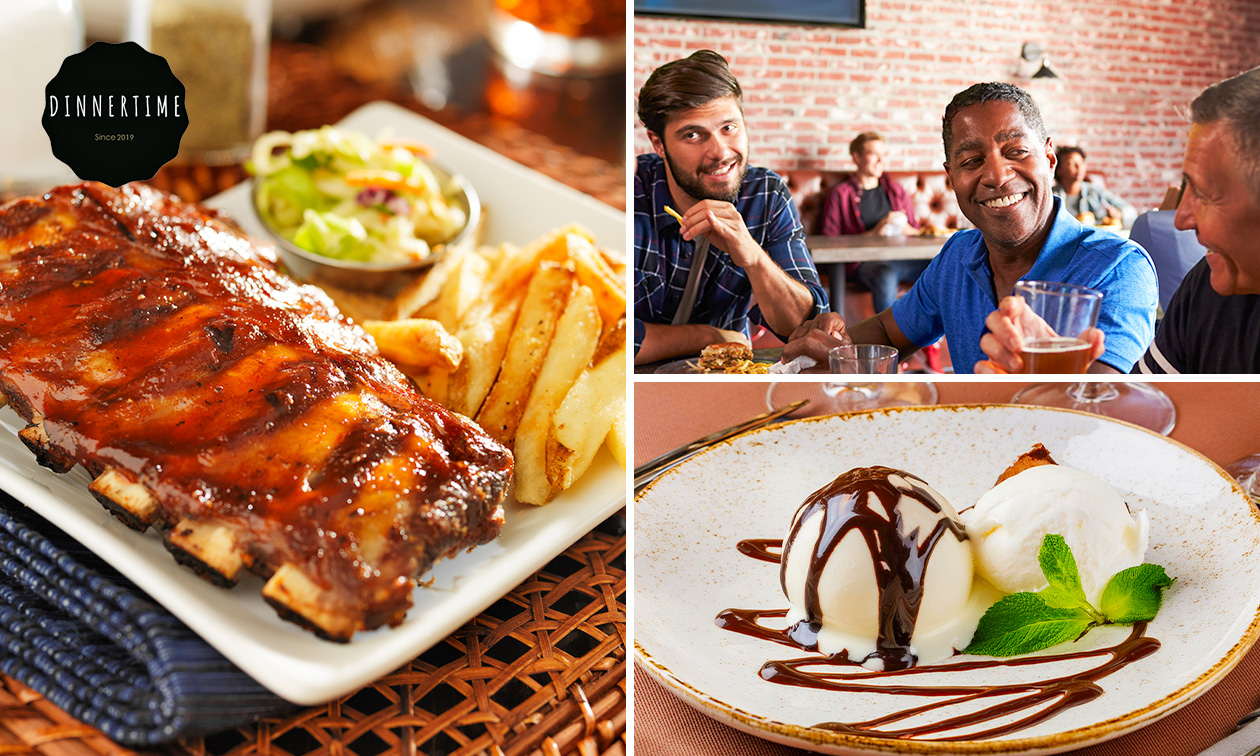 All-You-Can-Eat-spareribdiner + dessert van de chef bij Dinner Time in Antwerpen