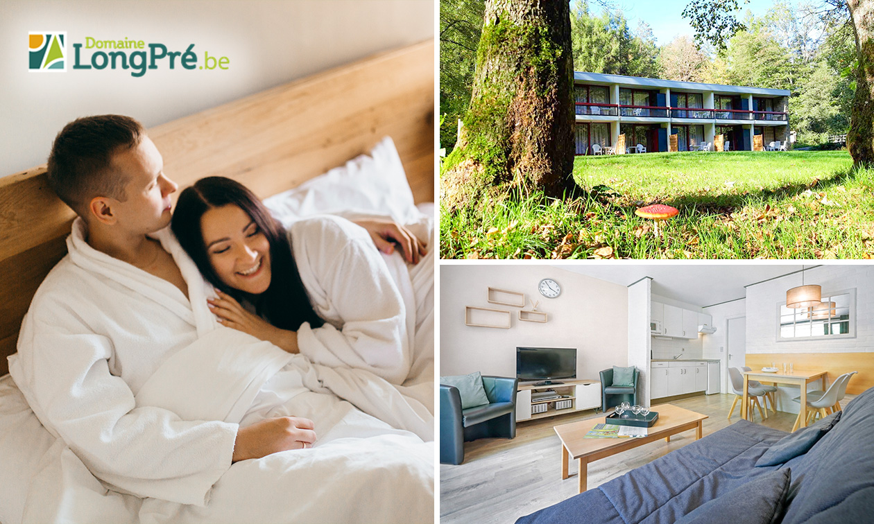 Overnachtingen voor 2 in een appartement + late check-out in de Ardennen