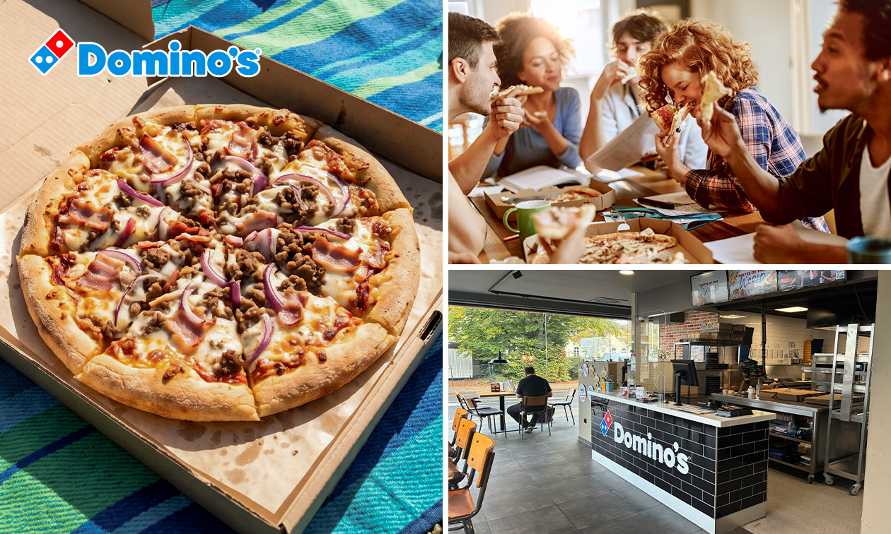 Pizza nach Wahl zum Abholen bei Domino's Pizza in Eschweiler oder Würselen