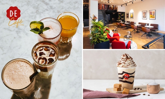 Strippenkaart voor 10 dranken naar keuze bij Douwe Egberts Café