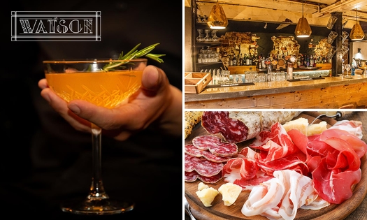 Cocktailproeverij + borrelplank bij Dr. Watson in hartje Leeuwarden
