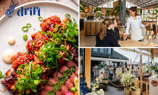 3-gangen shared dining-diner aan het Wolderwijd