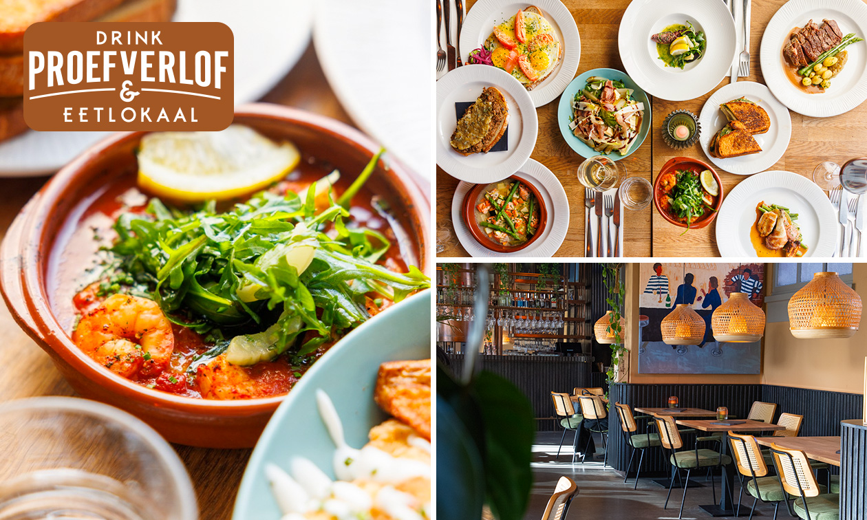 3-gangendiner van de chef bij Drink & Eetlokaal Proefverlof