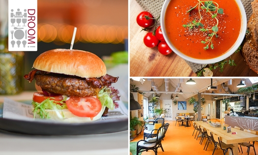 2-gangen keuzelunch bij DROOM! de Landerij