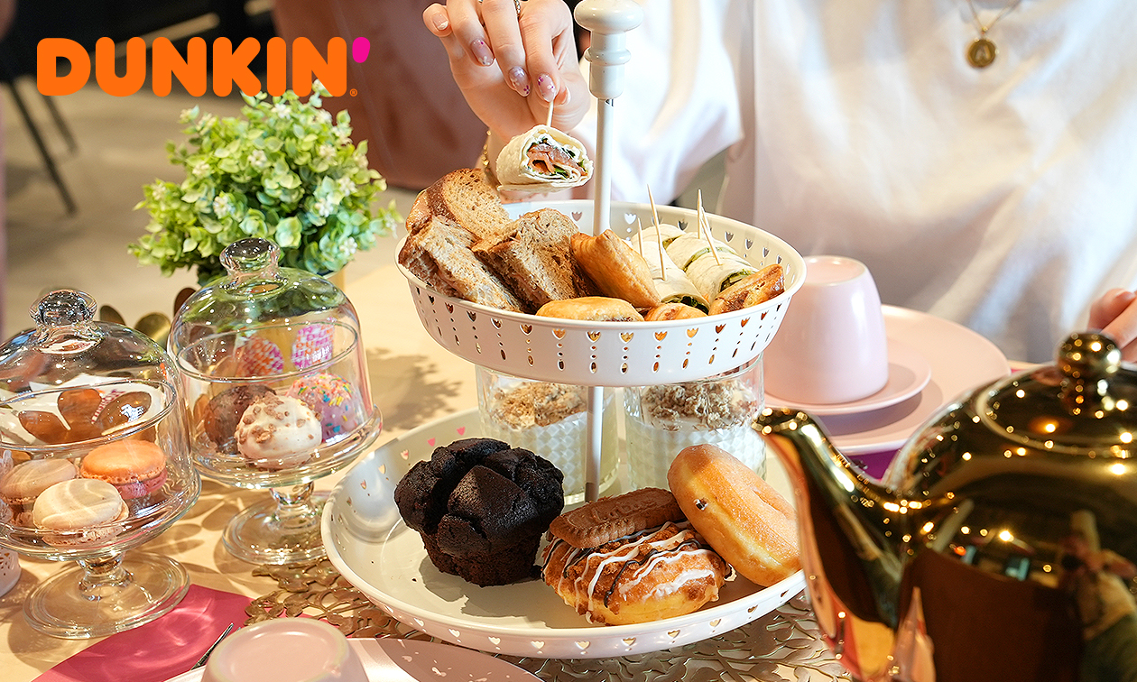 Dunkin' high tea (1,5 uur) in Venlo Dunkin' high tea (1,5 uur) in Venlo