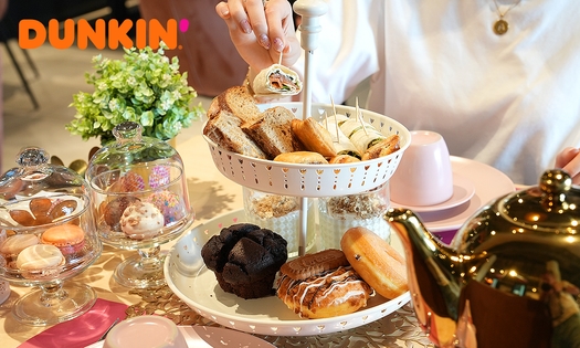 Dunkin' high tea (1,5 uur) in Venlo