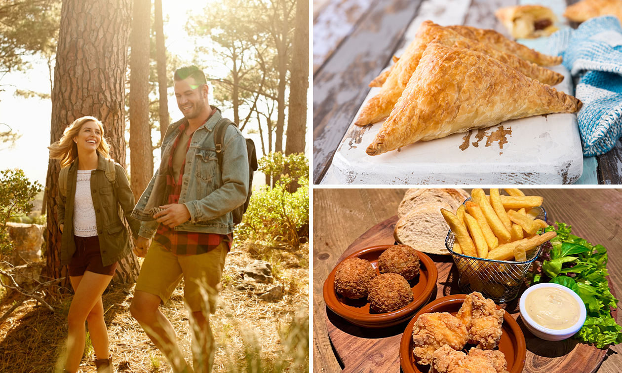 Wandelarrangement + appelflap + koffie/thee + borrelplank bij Eetcafé Manege Meulendijks