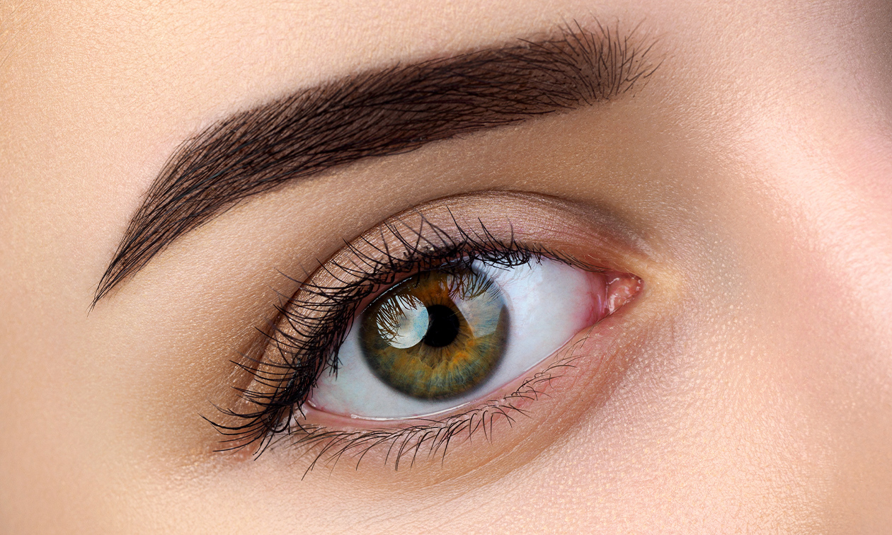 Powder brows + nabehandeling Powder brows + nabehandeling