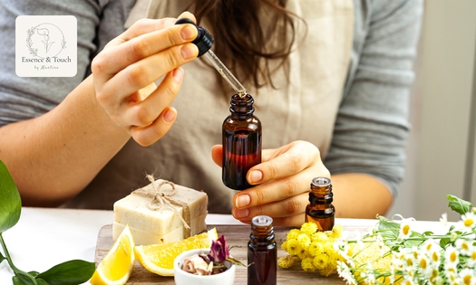 Workshop parfum maken of essentiële oliën (2 uur) + evt. koffie/thee met lekkernij