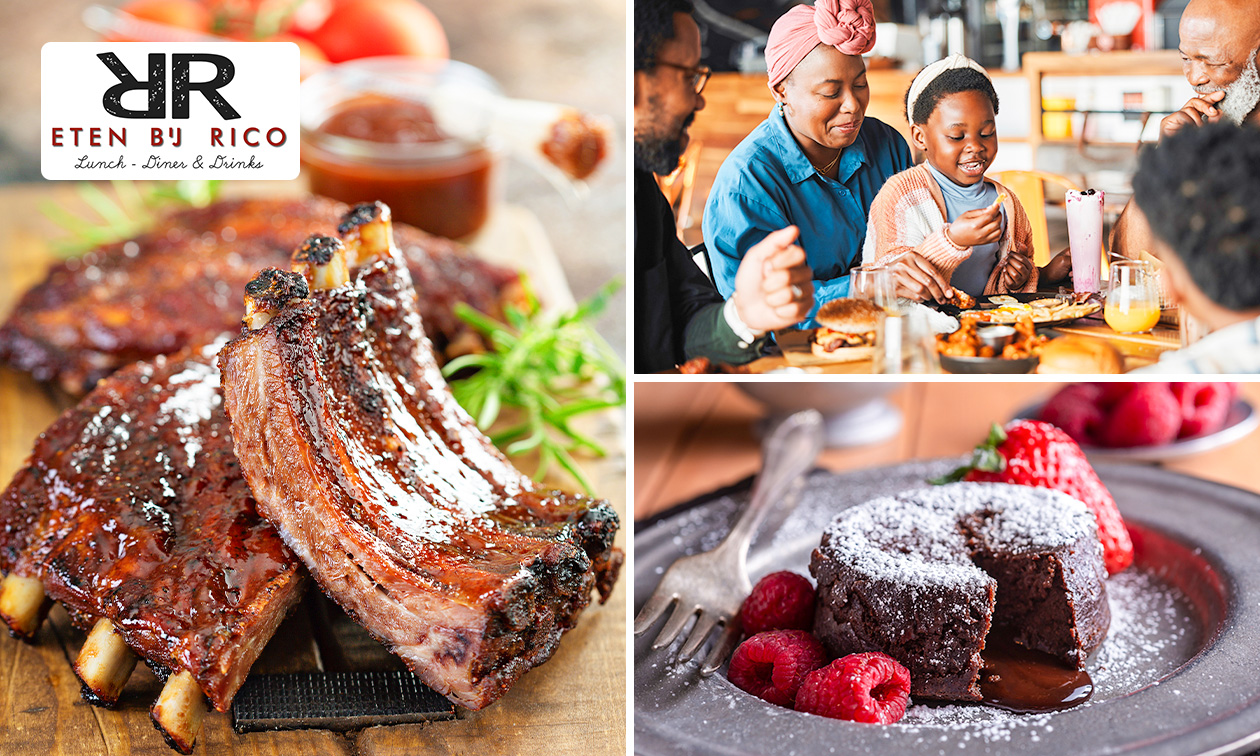 3-gangendiner à la carte bij Eten bij Rico