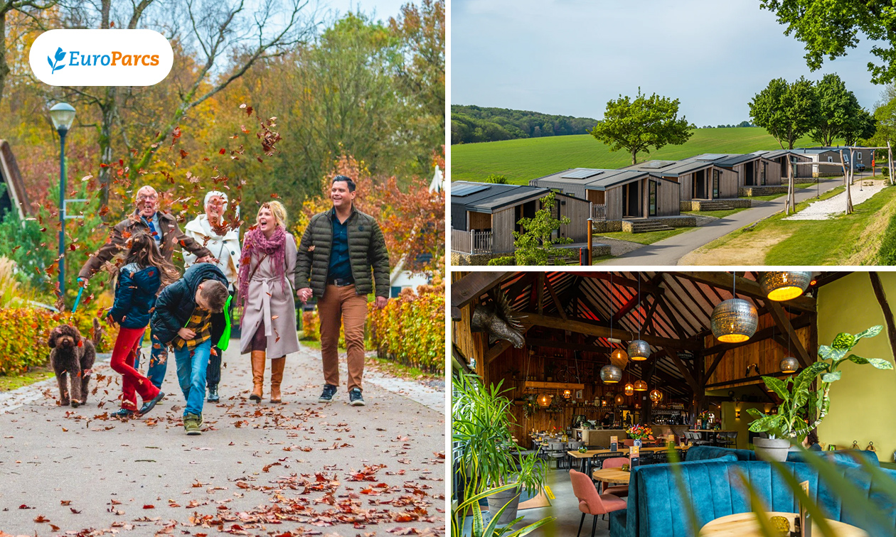 Midweek of weekend weg in EuroParcs (4 pers.)
