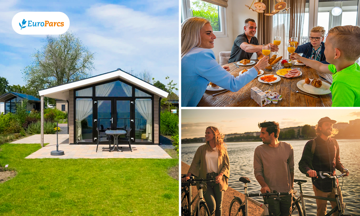 Weekend of midweek weg (4 pers.) in EuroParcs