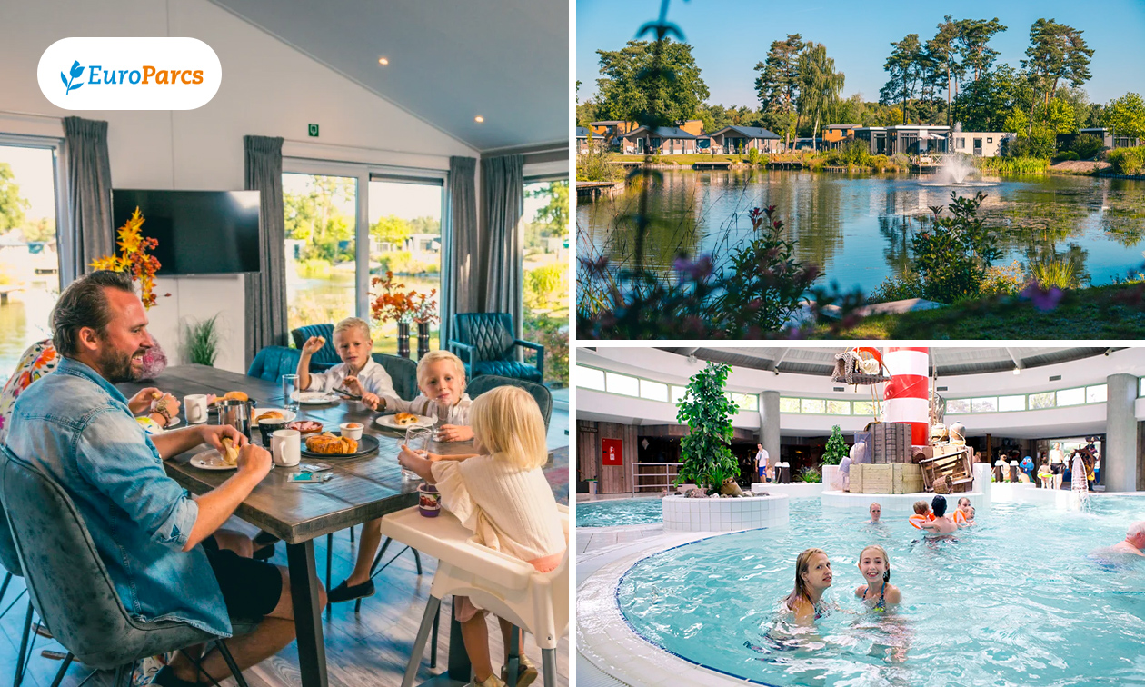 Weekend of midweek weg (4 of 6 pers.) in EuroParcs