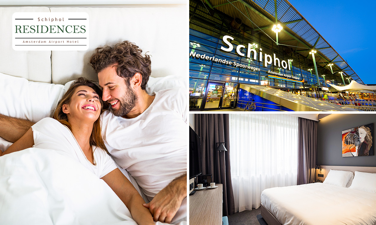 Overnachting voor 2 + 8 dagen parkeren + late check-out