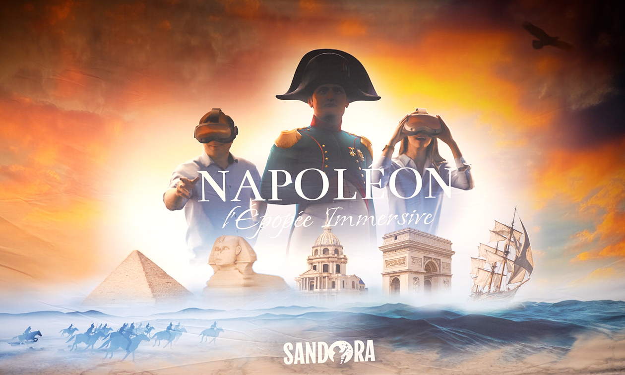 Entree tot de immersive expositie over Napoleon in Luik