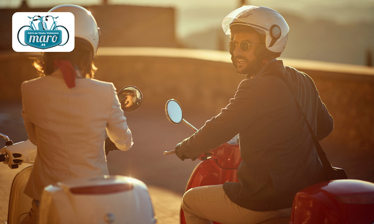 Huur Vespa-scooter bij Fiets- en Vespaverhuur Maro