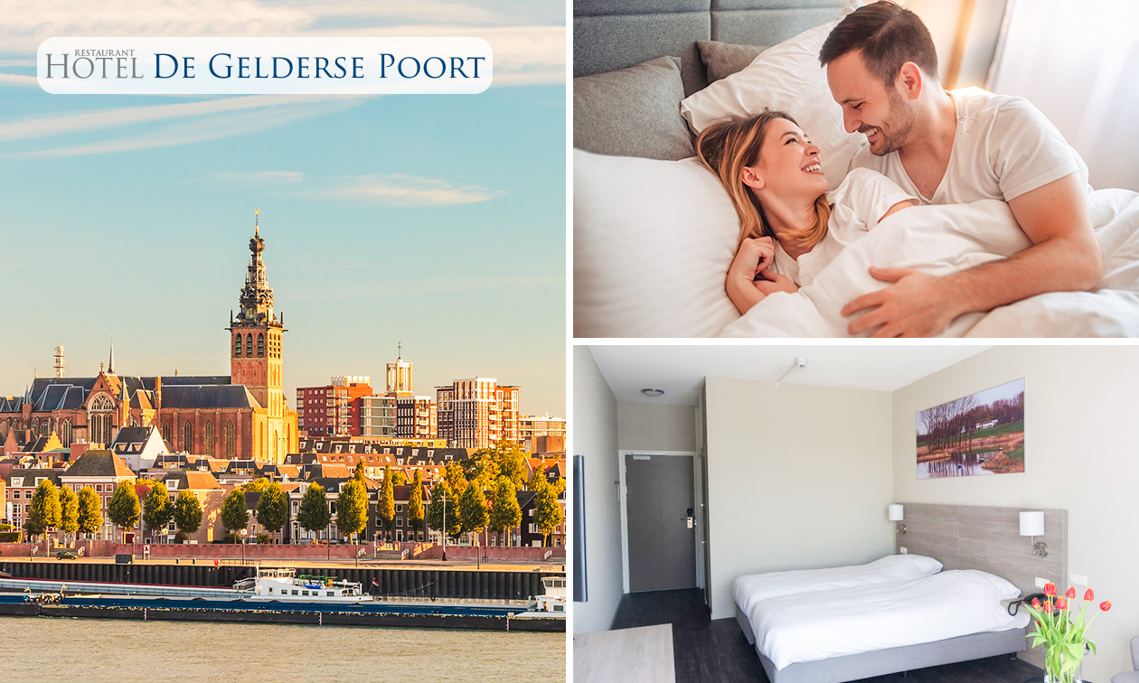 Overnachting(en) voor 2 + ontbijt + hoofdgerecht Fletcher's Keuzediner in Ooij