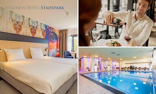 Übernachtung(en) für 2 + Frühstück + Hauptgericht bei Fletcher Hotel-Restaurant Stadspark