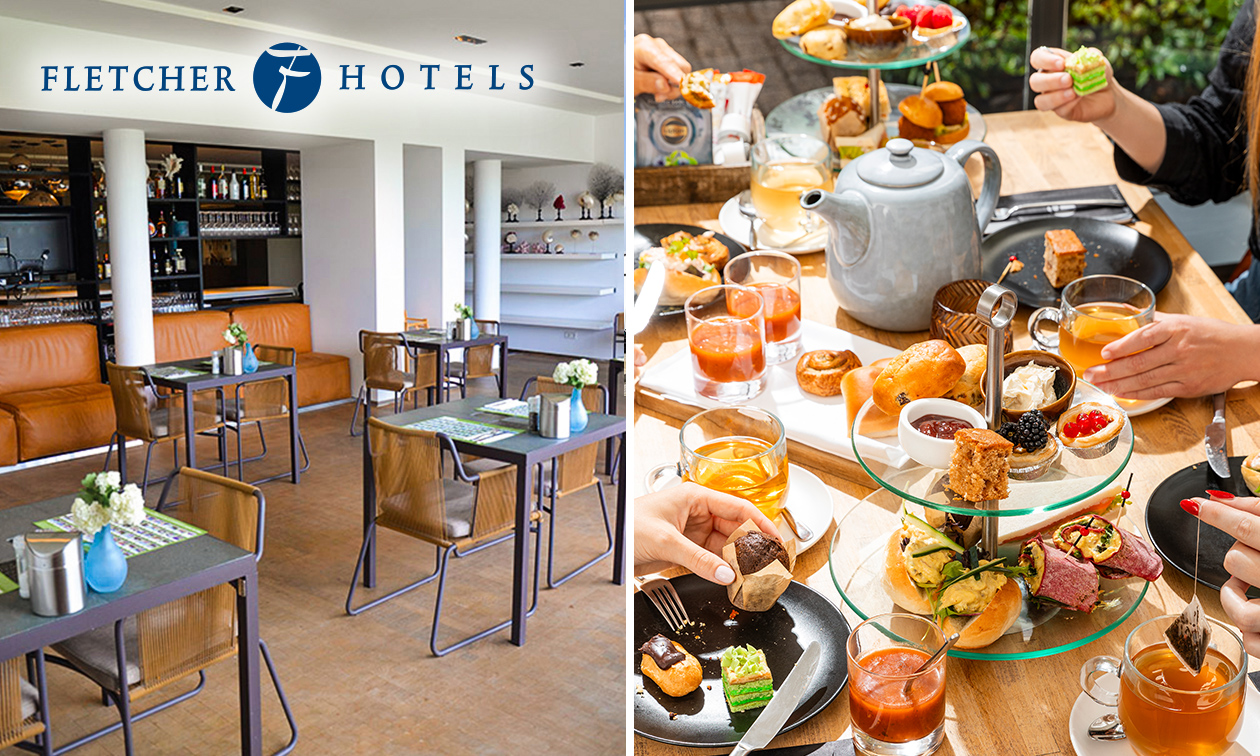 Brunch mit Etagere, Wein,- Bier- oder Schaumwein-Verkostung für 2 bei Fletcher Hotels