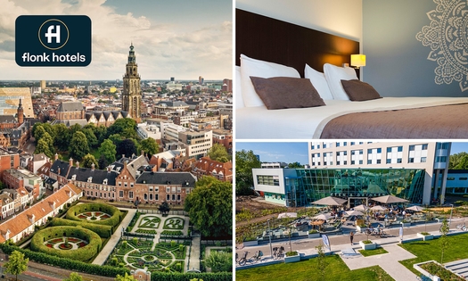 Übernachtung für 2 + Frühstück + opt. Willkommensgetränk in Groningen
