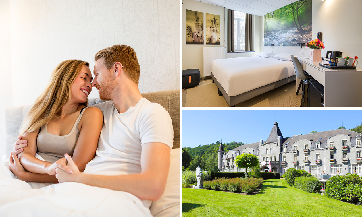Overnachting voor 2 + ontbijt + late check-out + meer in La Roche-en-Ardenne