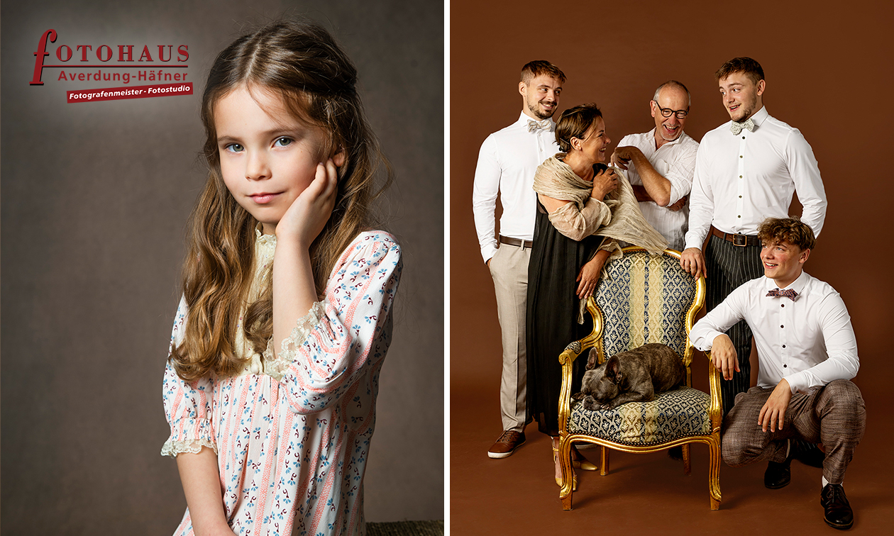 Professionelles Fotoshooting für bis zu 3 Personen