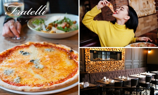 Italiaanse 2-gangen keuzelunch bij Fratelli Pijnacker