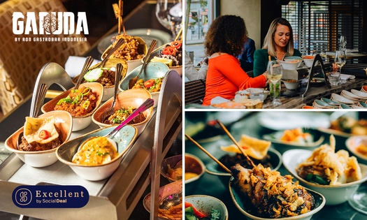 Indonesische rijsttafel bij Garuda by Ron Gastrobar Indonesia