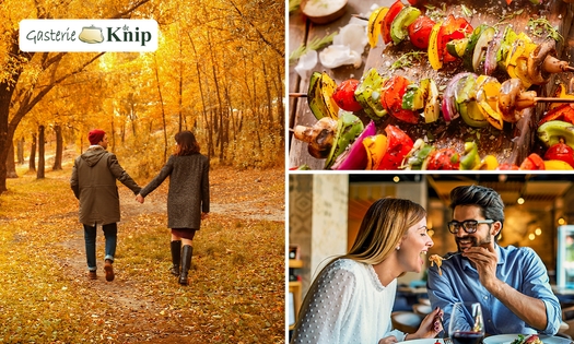 Wandelarrangement + 2-gangendiner bij De Knip