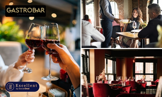 Luxe high wine + hapjes (1,5 uur) bij Gastrobar Amersfoort