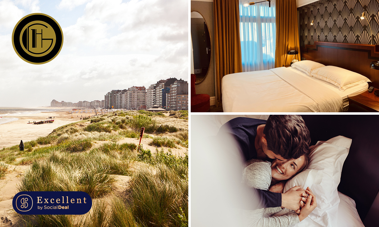 Overnachting voor 2 aan zee + ontbijt + casino