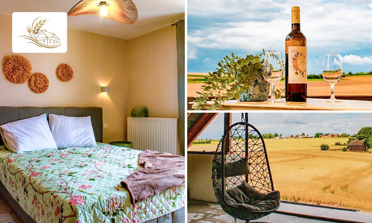 Overnachting voor 2 + welkomstdrankje + ontbijt + late check-out nabij Waver