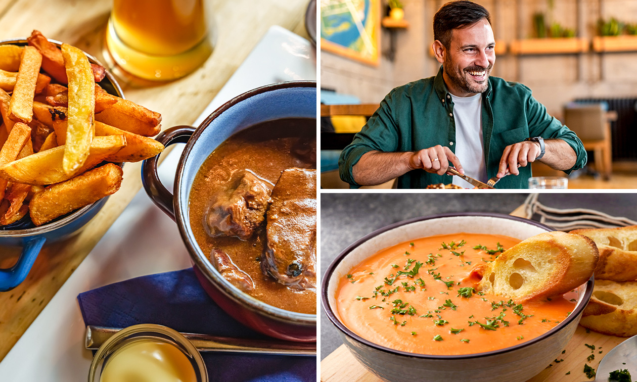 3-gangen keuzelunch bij Gouden Leeuw in Oostende
