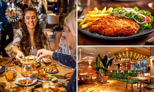 3-gangen shared dining-diner bij Grand Café de Babbelaar Drachten