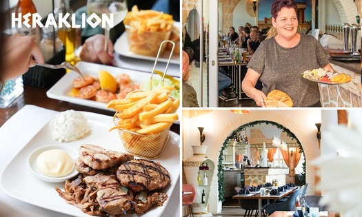 All-You-Can-Eat + dessert bij Grieks Restaurant Heraklion