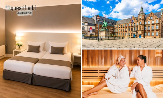 Overnachting voor 2 + ontbijt + sauna + fitness + late check-out in Düsseldorf