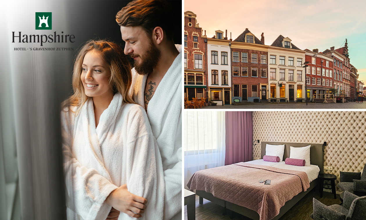 1 of 2 overnachting(en) voor 2 + ontbijt + evt. 5-gangendiner