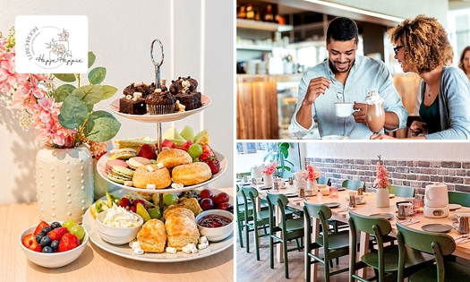 Luxe high tea (2,5 uur) + smoothie bij HapjeHeppie