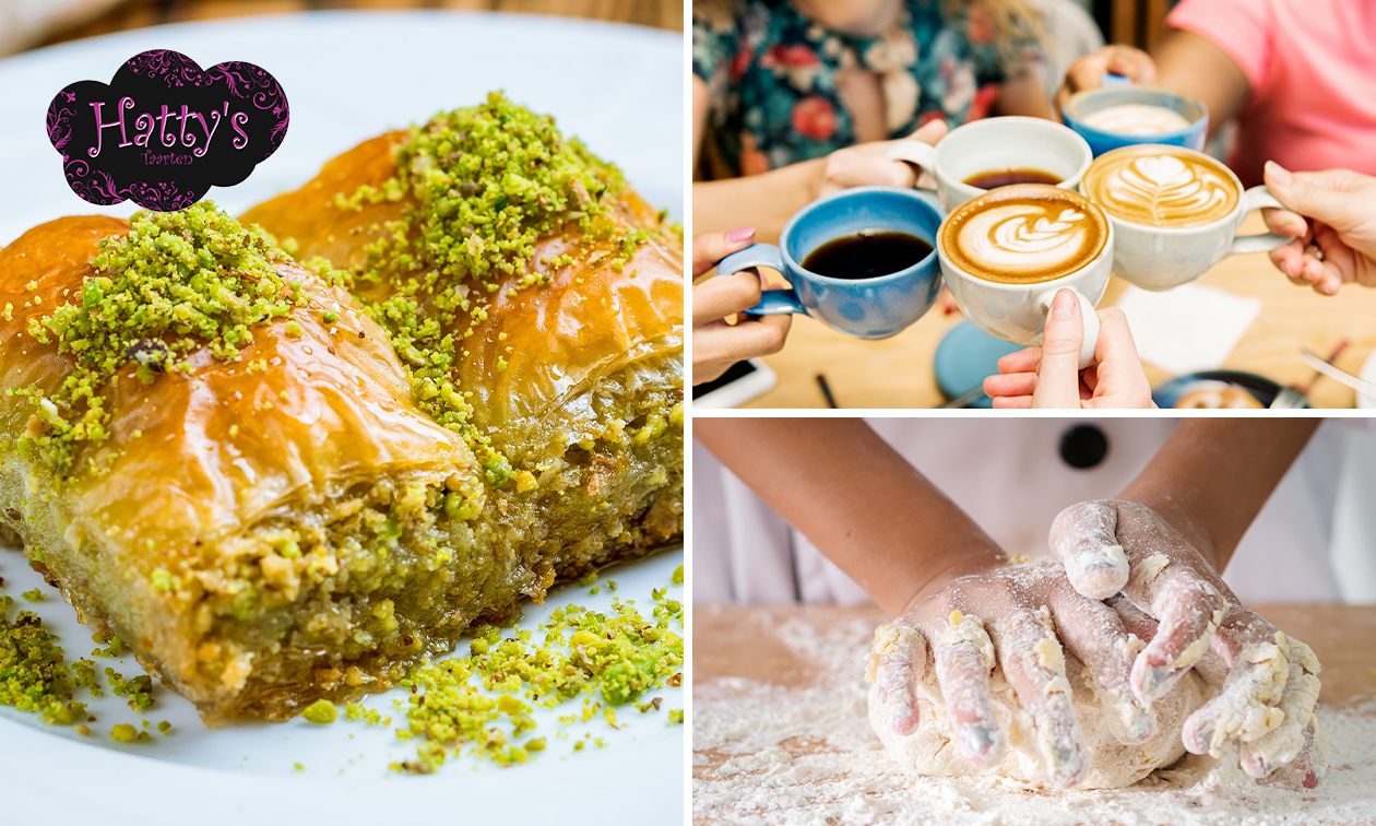 Workshop baklava maken (2 uur) + koffie of thee + snack Workshop baklava maken (2 uur) + koffie of thee + snack