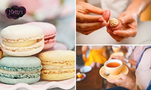 Workshop Franse macaron maken + vullen (2 uur) + koffie of thee + lekkers bij Hatty's Taarten